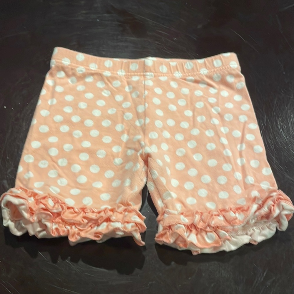 Eleanor rose girls shorts with ruffles Euc size 7-8